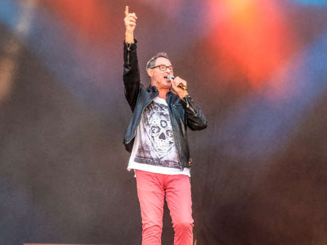 Frank Lindner auf der Bühne